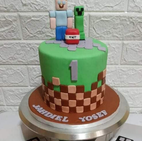 Fondant cakes.